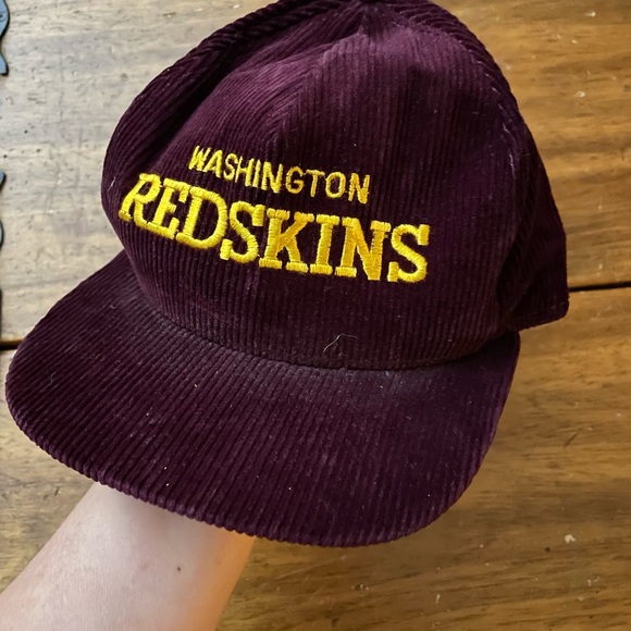 NFL Other - Vintage Washington Redskins Baseball Hat Corduroy Cord Cap NFL Football